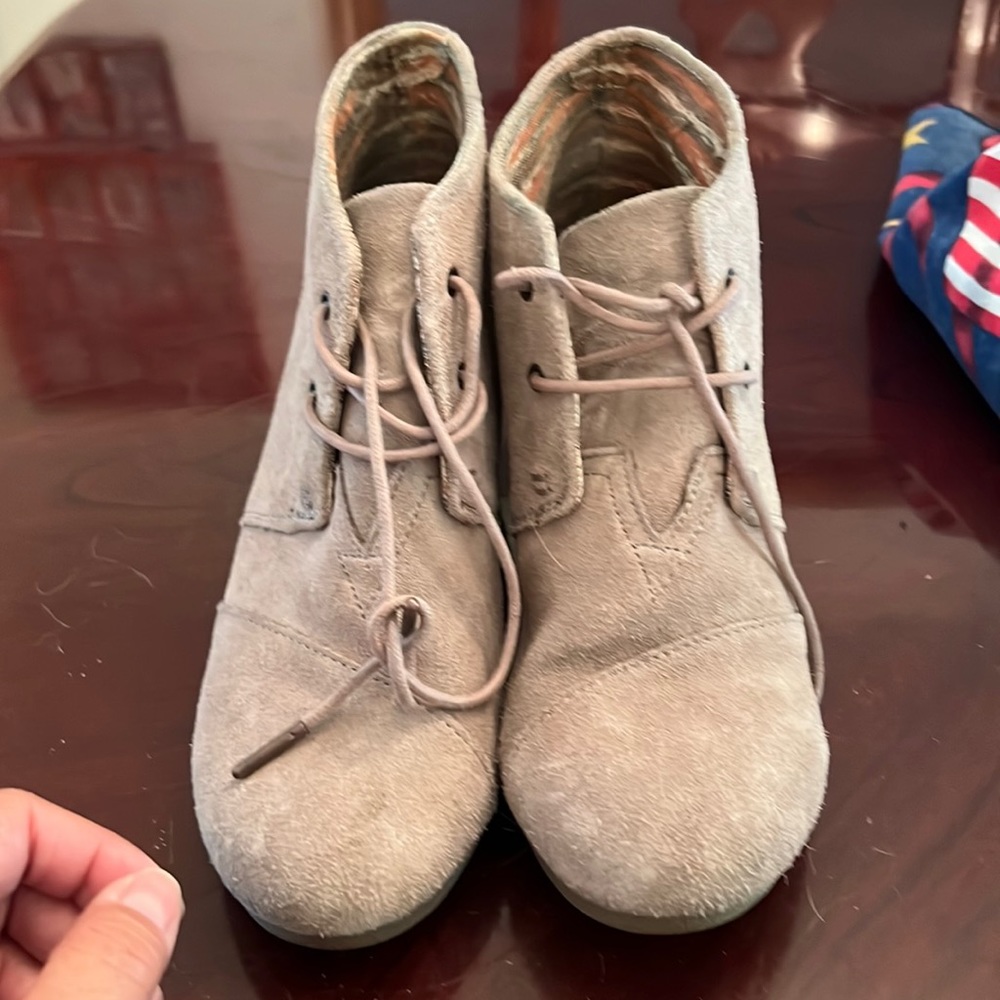Toms - Wedge Bootie